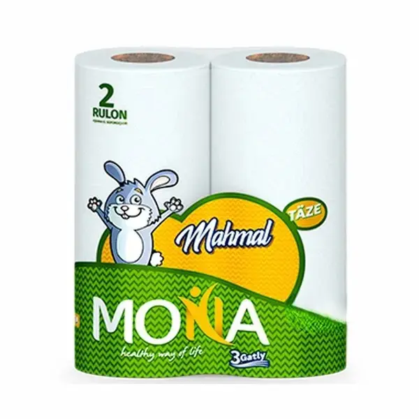 MONA | Paper Hand Towel 2 Rolls High Absorbency