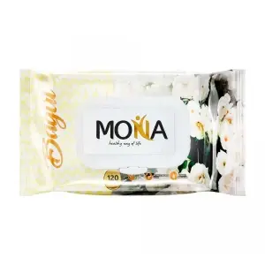 MONA | Влажные салфетки упаковка 120 шт
