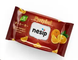 NESIP Pyrtykal | Wet Wipes 72 pcs Resealable Pack