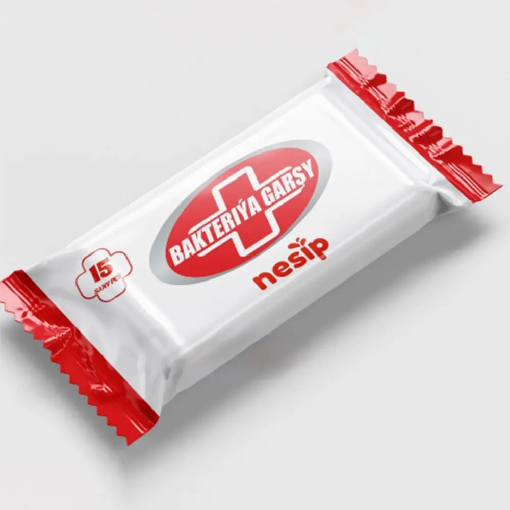 NESIP | Antibakterial çygly salfetkalar 15 sanylyk bukja