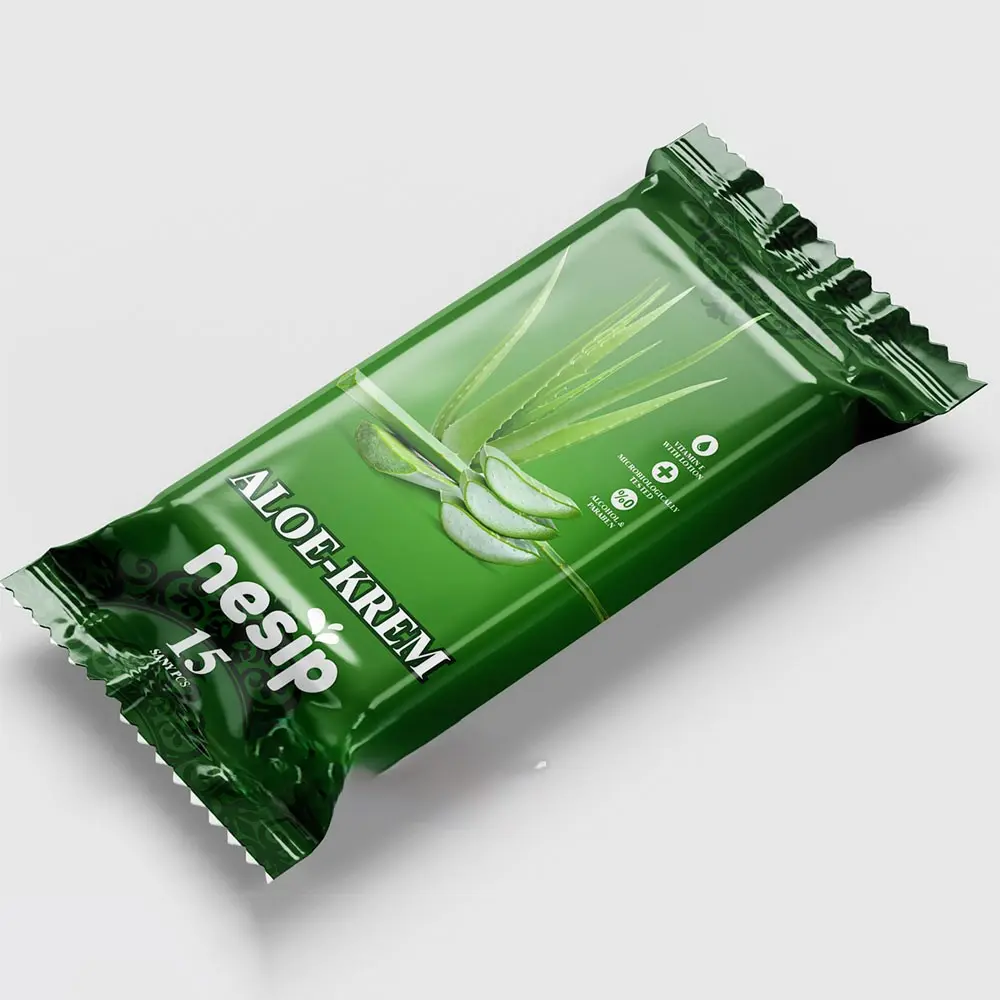 NESIP | Wet Wipes Aloe-krem 15 pcs