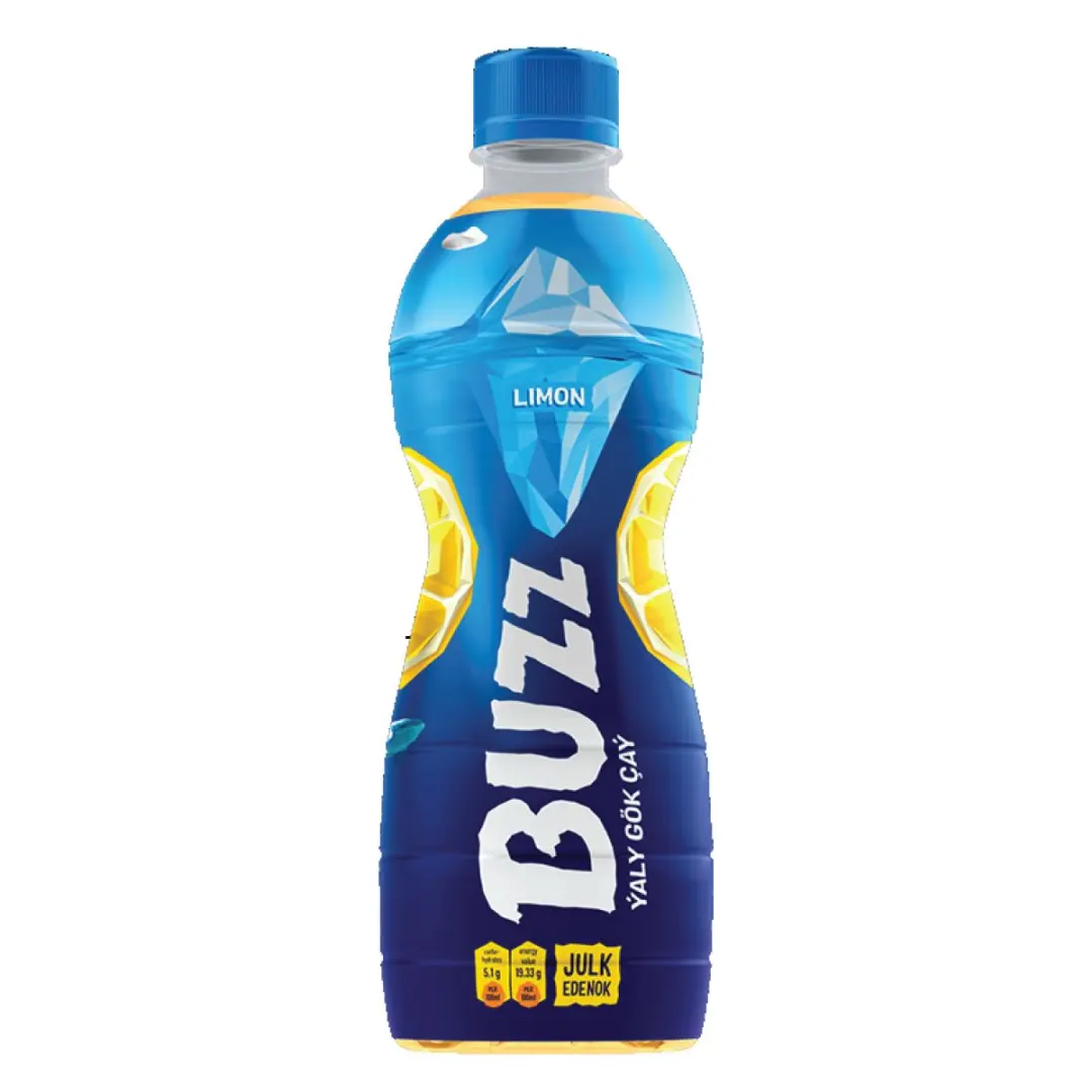 BUZZ | Cold Green Tea with Lemon 400 ml Bulk Pack 12 pcs