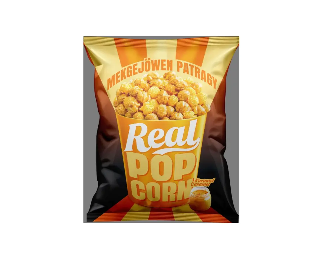 Real | Caramel corn flakes 50g (40 pcs. in a box)