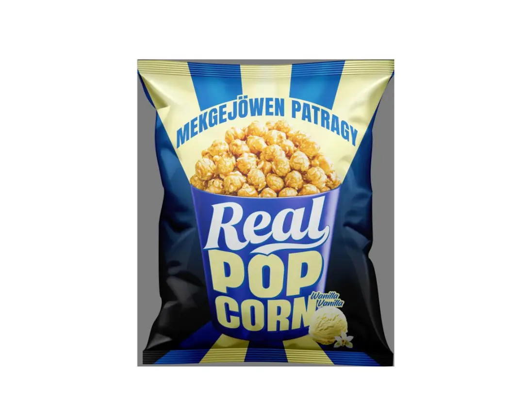 Real | Кукурузные хлопья Сладкая ваниль 20x120г  (в коробке 20 шт.)