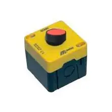 MUTLUSAN 010 104 000121 | Stop Button Metal Enclosure Red 1NC