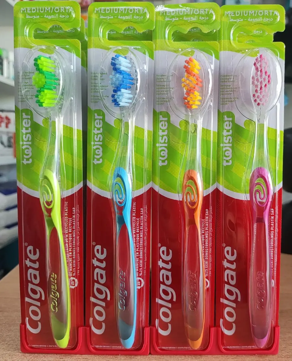Colgate Twister | Toothbrush Spiral Bristles Deep Clean