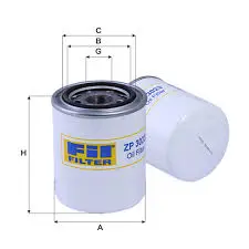 Масляный фильтр FİL FİLTRE ZP 3023