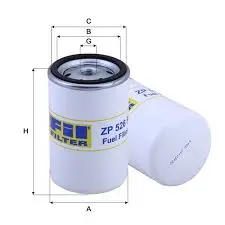 FİL FİLTRE FUEL FILTER ZP 526 F