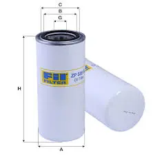 FİL FİLTRE Oil Filter ZP 505B