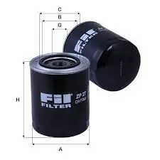 Масляный фильтр FİL FİLTRE ZP 527 A - Оптовое предложение