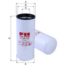 Масляный фильтр FİL FİLTRE ZP 3051 MG 1*18
