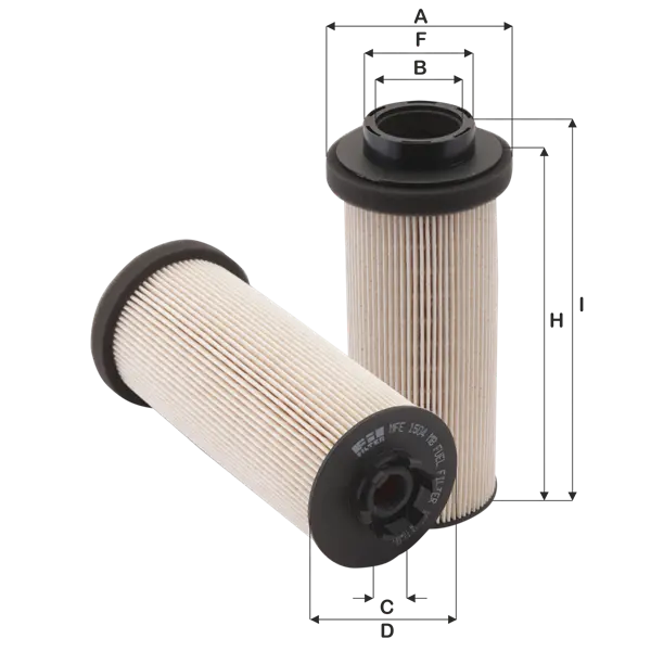 Топливный фильтр FİL FİLTRE MFE 1504 MB