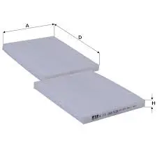 FİL FİLTRE CABIN FILTER HC 7179