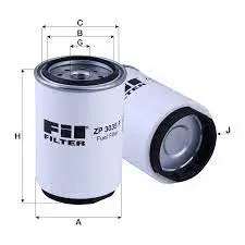 Топливный фильтр FİL FİLTRE ZP 3035 F 1*9