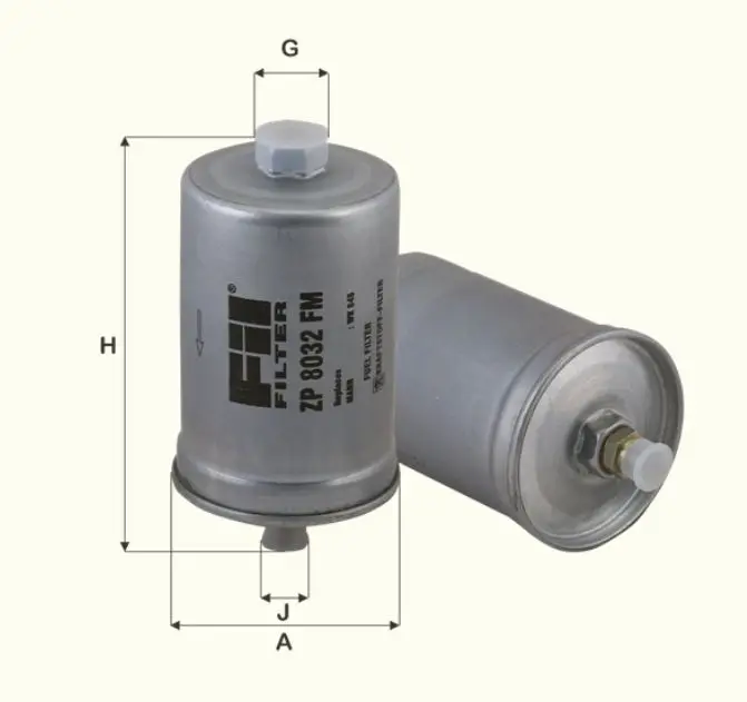 Топливный фильтр FİL FİLTRE ZP 8032 FM