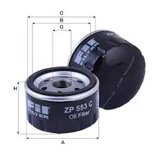 Масляный фильтр FİL FİLTRE ZP 553 C