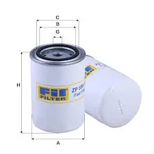Топливный фильтр FİL FİLTRE ZP 559 AF 1*16