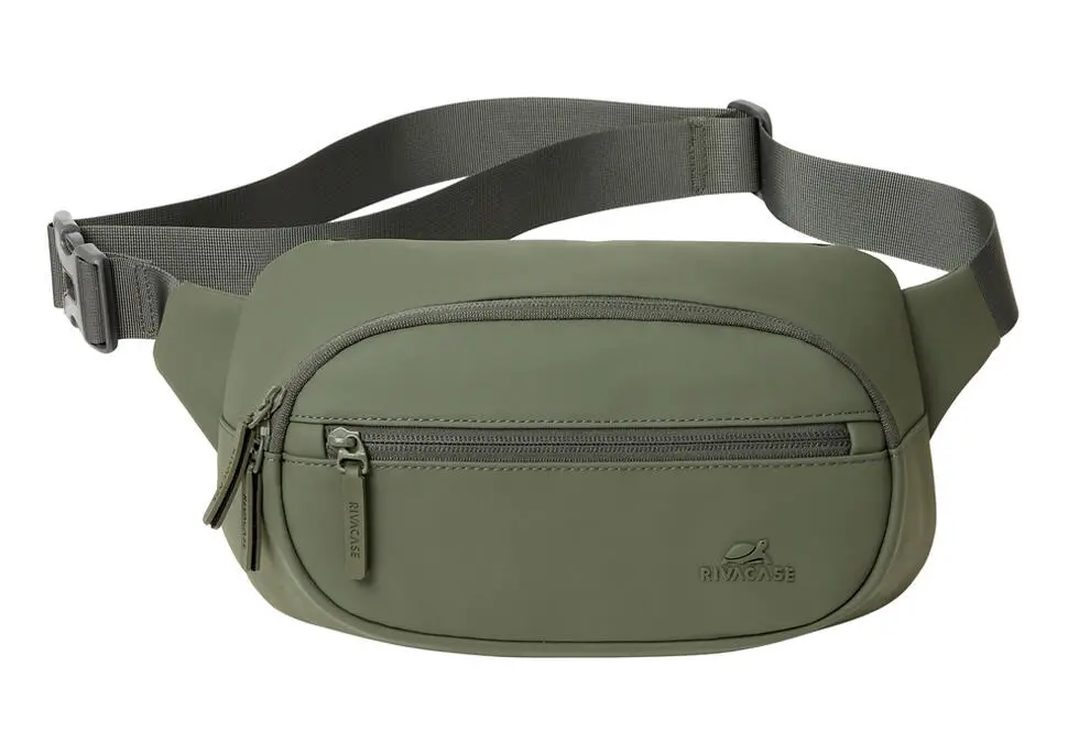 RIVACASE 7812 | Çeňňikli Sumka M Ölçeg Oliv Ýaşyl Suwa Durnukly