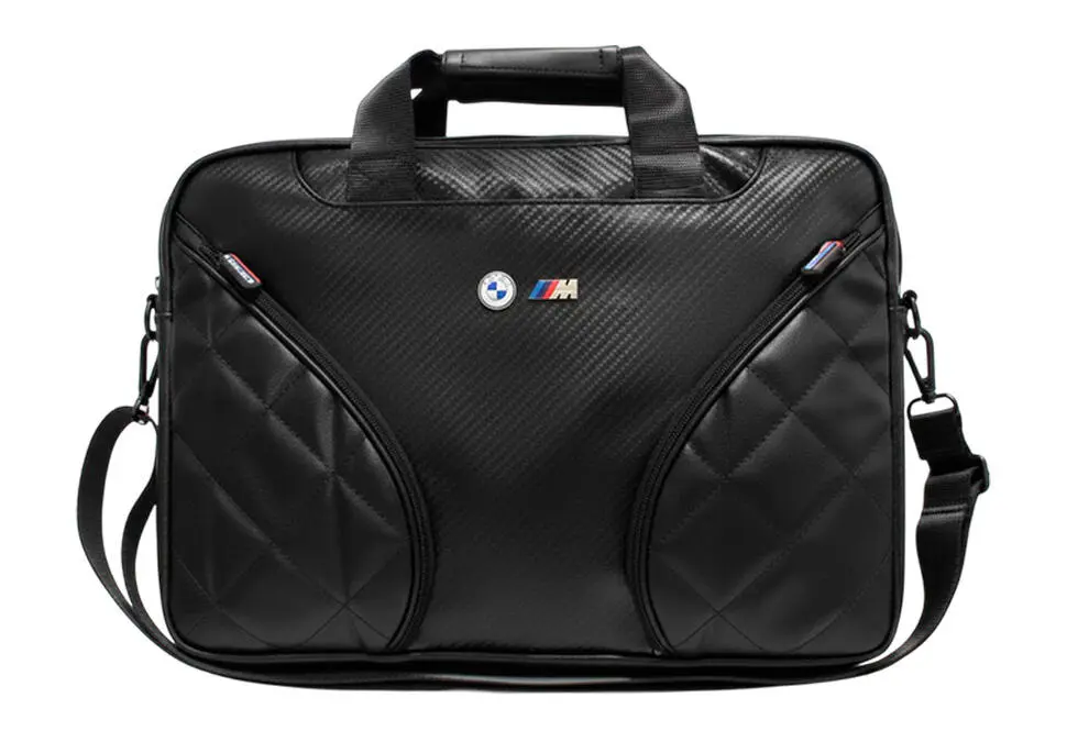 BMW BAGMBWMBCB15PCASEPOK | Сумка для ноутбука 15,6" искусственная кожа черная
