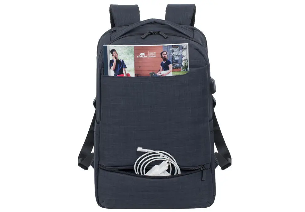 RIVACASE 8365 | Backpack for Notebook 17.3" Water-resistant Black