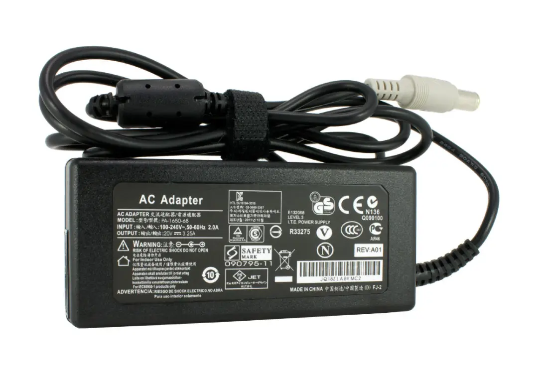 Lenovo ACLE20V3.25A7.9/5.5 | AC Adapter 20V 3.25A 7.9/5.5mm