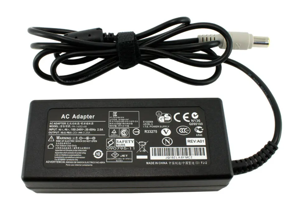 Lenovo ACLE20V3.25A7.9/5.5 | AC Adapter 20V 3.25A 7.9/5.5mm