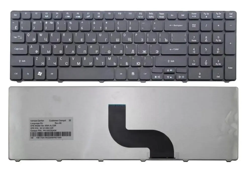 Acer KBLAC5810 | Notebook Keyboard for AC5810/5738 Original OEM