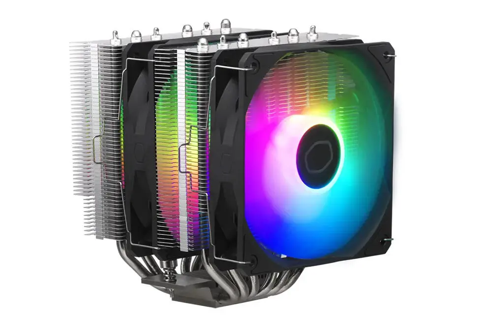 Cooler Master Hyper T620S | Кулер для процессора 260Вт ARGB LGA2011/AM4/AM5