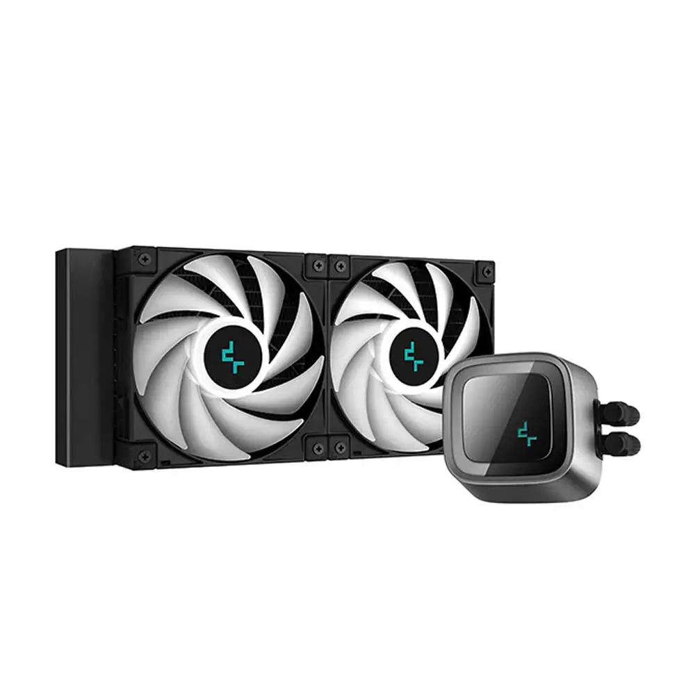 DeepCool LCDCLS520 | Liquid Cooling System 240mm Dual RGB Fan