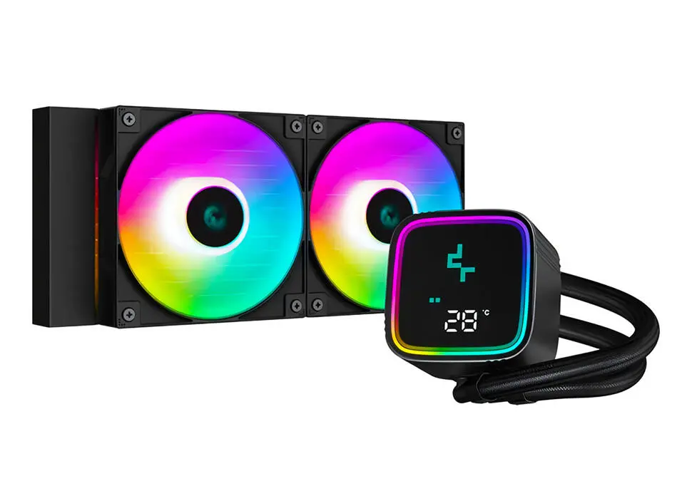 Deepcool CPUFLS520SEDG | CPU suwuk sowadyş ulgamy 240mm RGB goşa fan