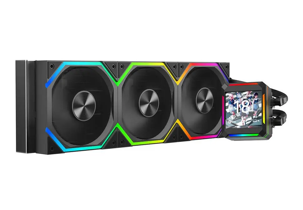 LG LQJLASR | CPU suwuk sowadyjy ulgam 360mm RGB üç wentilator