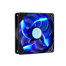 OEM FUN120MMBLU | Case Cooler 120mm 4-Pin Blue LED Transparent