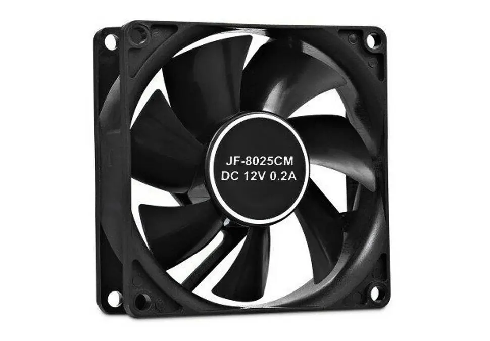 OEM FUN80MMBLK | Case Cooler 80mm 4-Pin Black