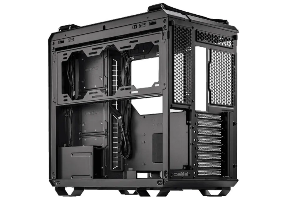 ASUS CASEASGT502BLK | PC Case Tempered Glass ATX USB 3.0 Black