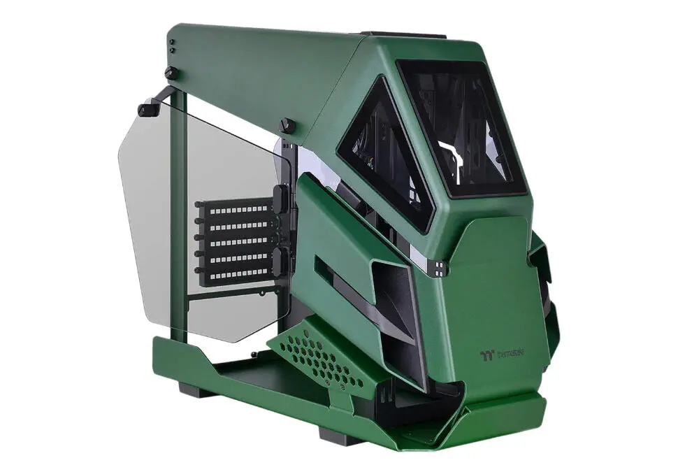 Thermaltake AH T200 | Micro ATX PC Case Racing Green