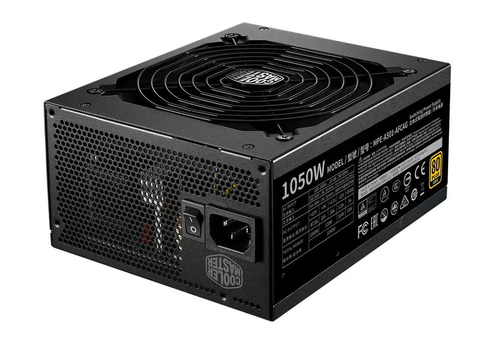 Cooler Master PSUCM1050W | PC Power Supply 1050W 80 PLUS Gold Modular ATX