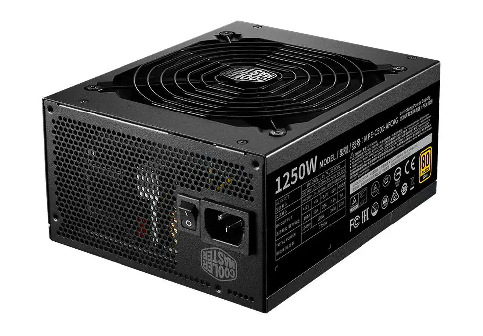 Cooler Master PSUCM1250W | Tok üpjünçiligi 1250W 80 PLUS Gold Modular ATX