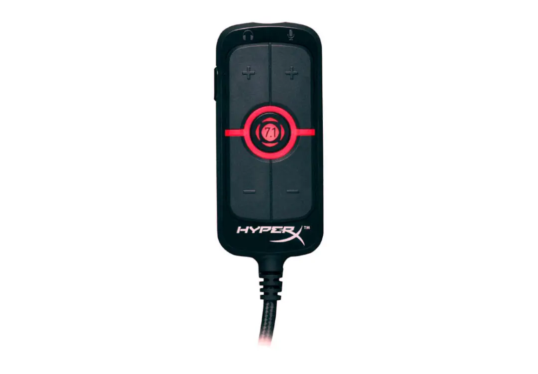 Kingston HyperX AMP HX-USCCAMSS-BK | USB sesi kartasy Wirtual 7.1