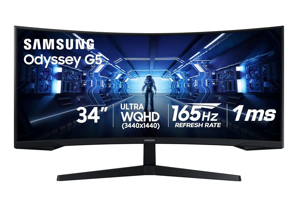 Samsung LCDSA34G55T | Gaming Monitor 34" Curved 165Hz