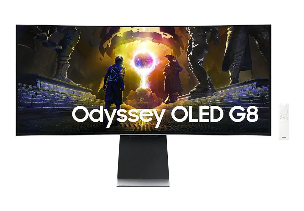 Samsung LCDSA34DG852 | Oýun Monitory Egrilen OLED 34" 175Hz