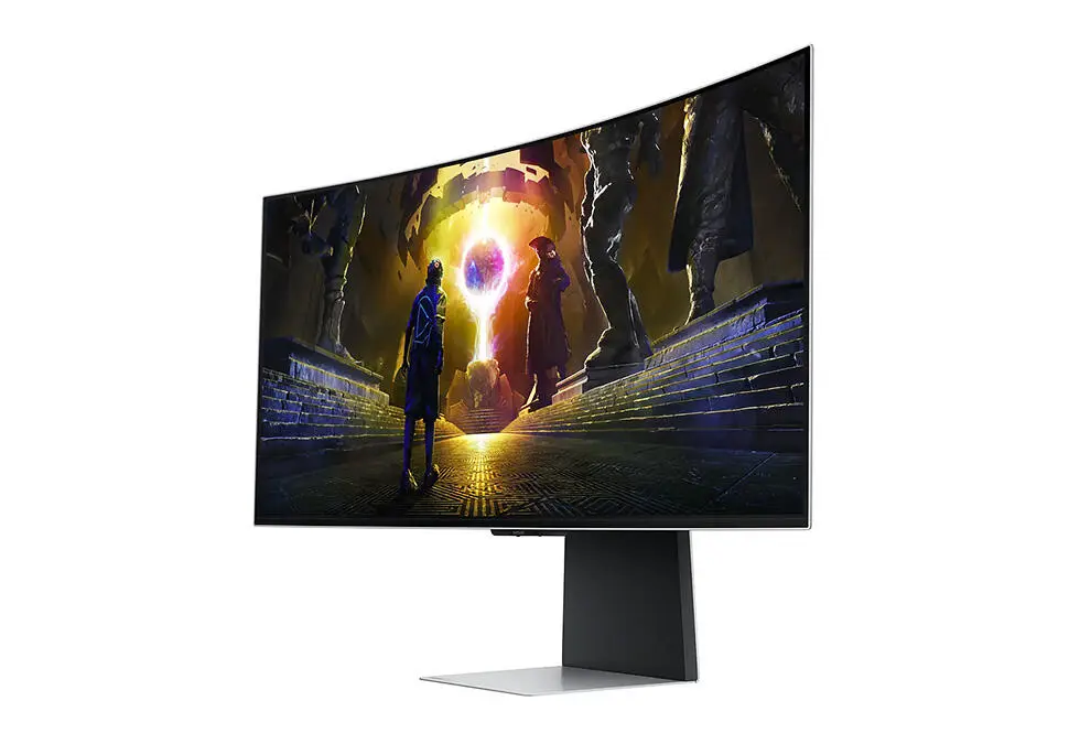 Samsung LCDSA34DG852 | Oýun Monitory Egrilen OLED 34" 175Hz
