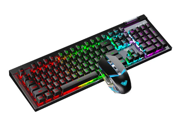 AULA T610 | Игровой комплект клавиатура и мышь с подсветкой ENG/RUS