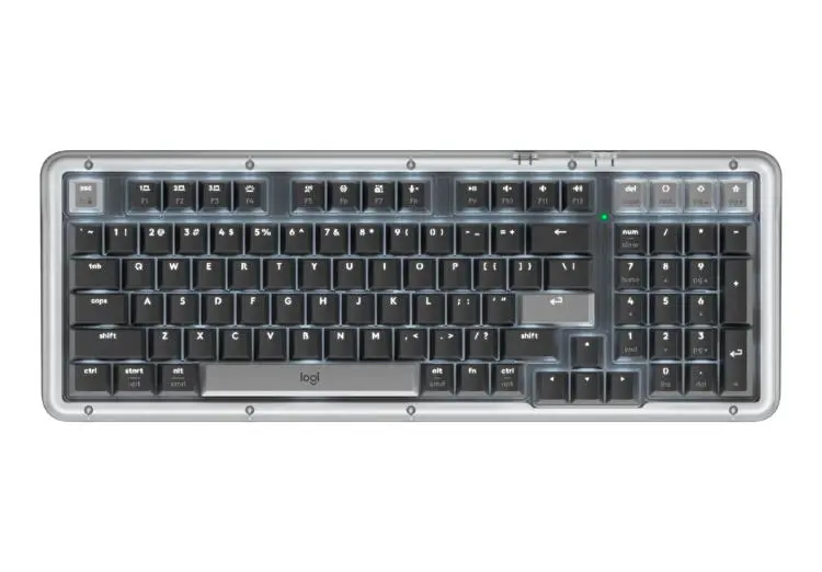 Logitech K98M | Wireless Gaming Keyboard Transparent ENG/RUS