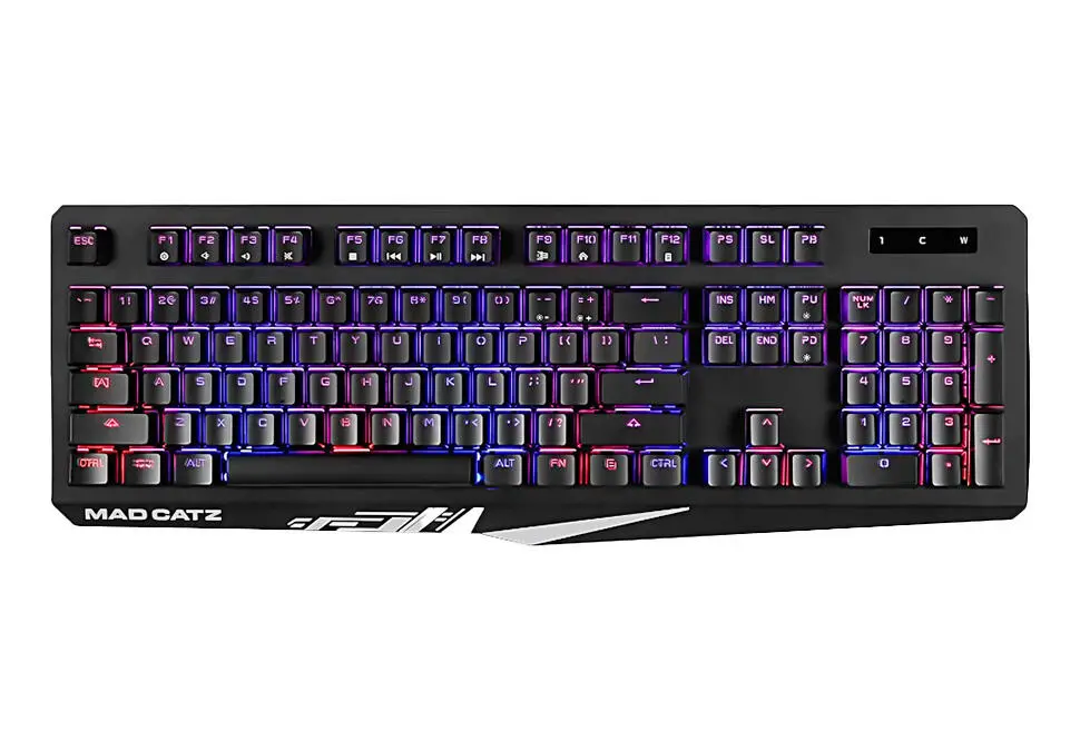 Mad Catz KBMCKS13MRUSBL00 | Игровая клавиатура RGB мембранная проводная