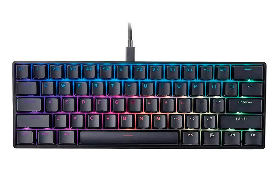 Mad Catz STRIKE 6 | Mehaniki Oýun Klawiaturasy RGB Kompakt Simli