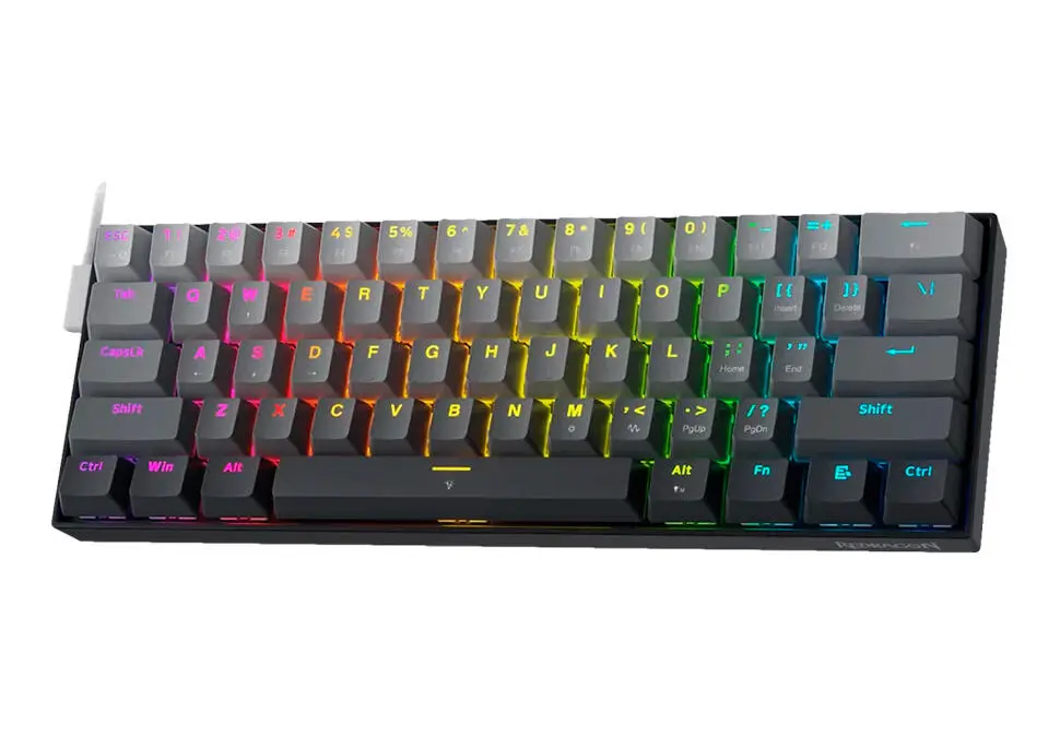 Redragon K617GGB-RGB-M | Oýun klawiaturasy simli RGB ENG