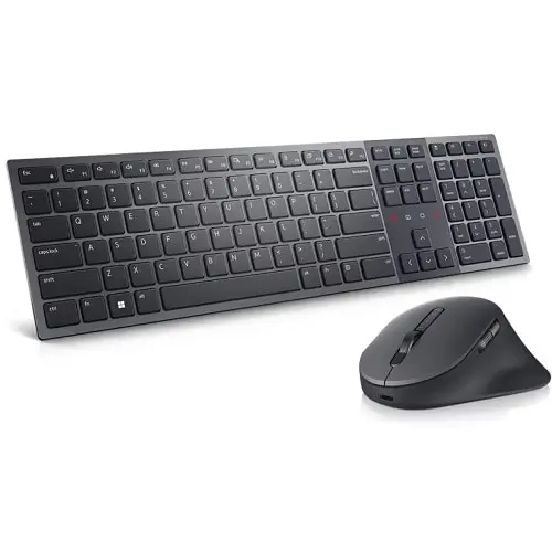 Dell KBD3322W | Wireless Keyboard and Mouse Combo Multilingual