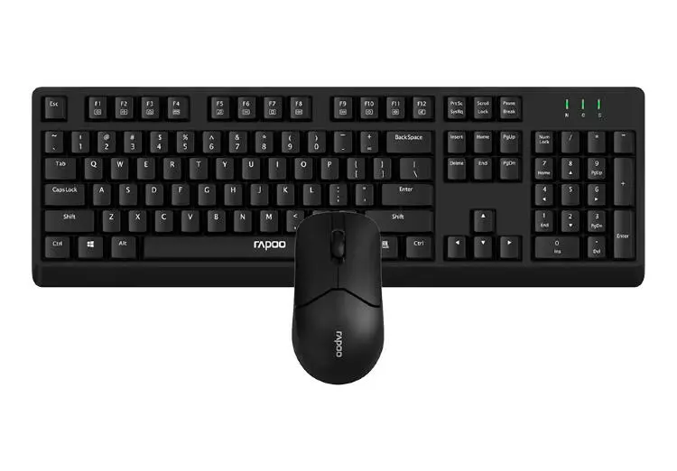RAPOO KBRX1500BLK | Беспроводная клавиатура и мышь ENG-RUS