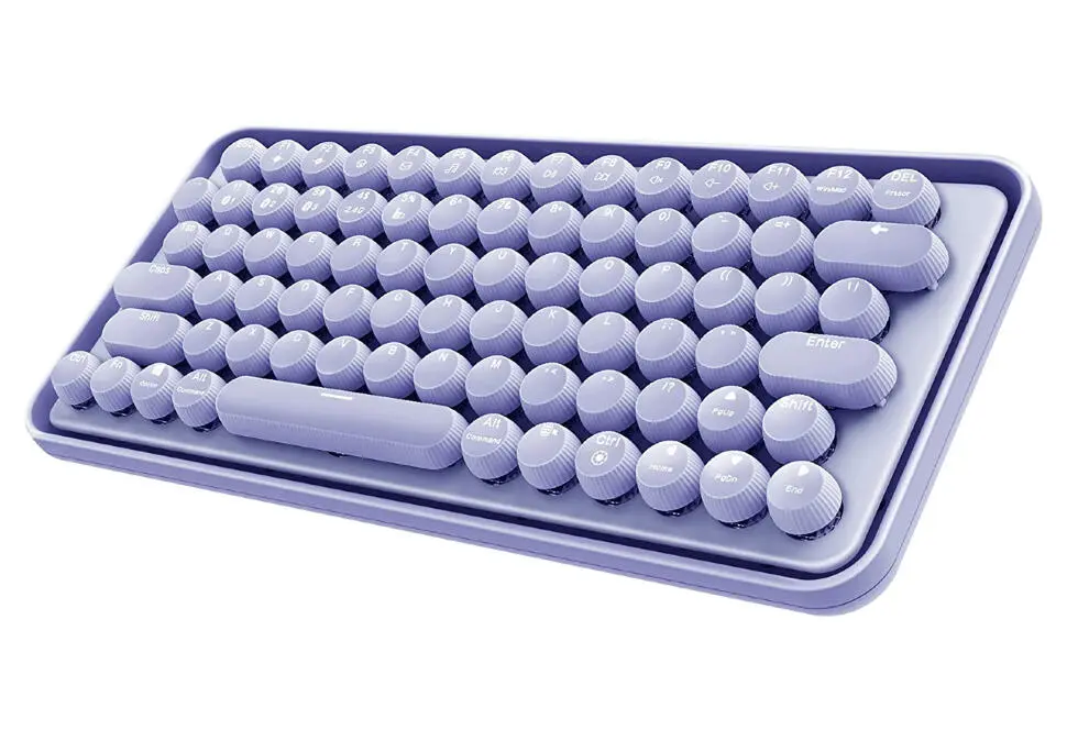 RAPOO KBRPRE5PUR | Simsiz Klawiatura ENG-RUS Multimodal Gyrmyzy