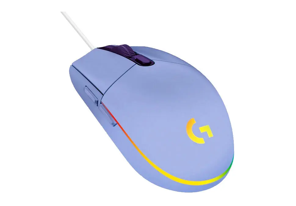 Logitech G102 LIGHTSYNC | Simli oýun syçanjygy RGB 8000 DPI gök menekli
